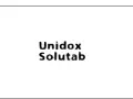 Napis "Unidox Solutab" na białym tle.