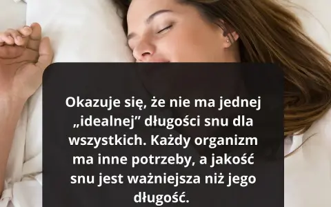Kobieta śpi, choć tekst sugeruje, że walka z **insomnią** jest złożona, bo liczy się jakość snu, nie tylko jego długość.