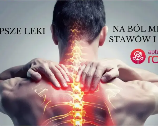 Mężczyzna z bólem kręgosłupa, mięśni i stawów. Najlepsze leki na ból, np. emoxen, dostępne w aptece Rosa.